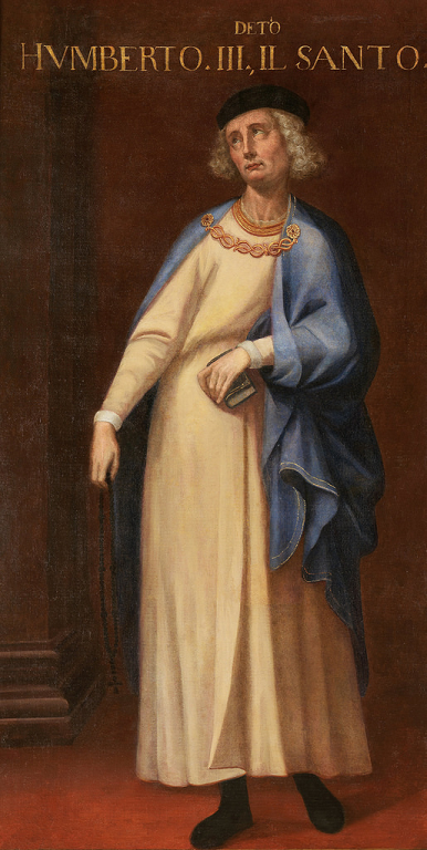 Humbert III de Savoie - peinture à l'huile italienne du XVIIIe siècle
